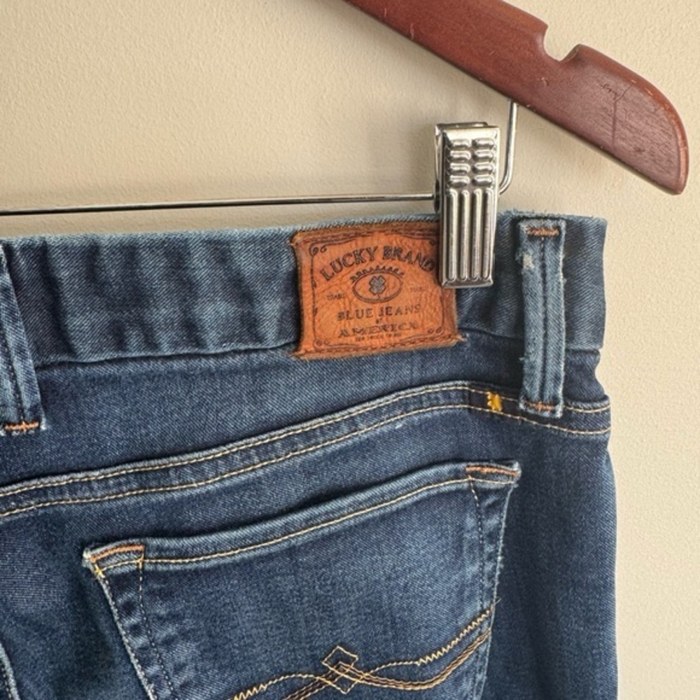 Lucky Brand Dark Blue Flare Jeans - Picture 5 of 9